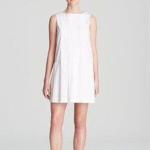 Marc by Marc Jacobs White Sleeveless Pleated Dress